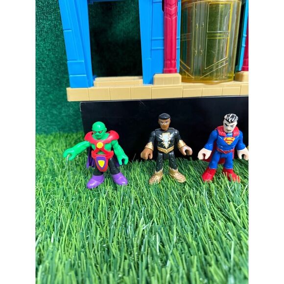 Superman Imaginext Daily Planet PlaySet 2015 Mattel DC Comics Figures! - Picture 8 of 8